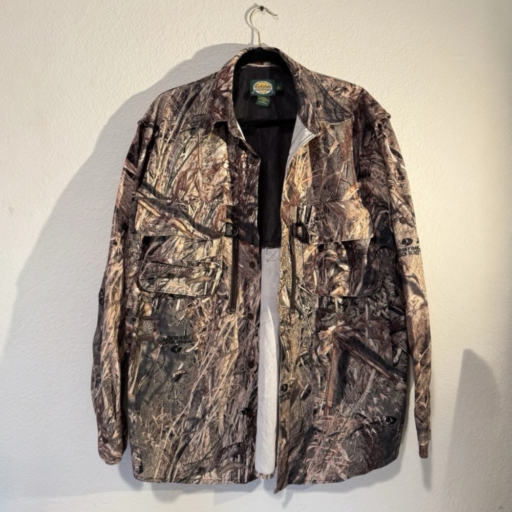 Cabelas Outdoor Gear Mossy Oak Duck Blind Camouflage‎ Hunting Jacket